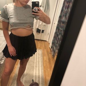 Fashion nova Distressed Crop Top
